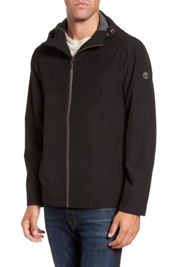 Men's Timberland Ragged Mountain Packable Waterproof Jacket - Black
