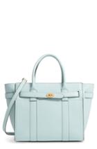 Mulberry Small Zip Bayswater Classic Leather Tote - Blue