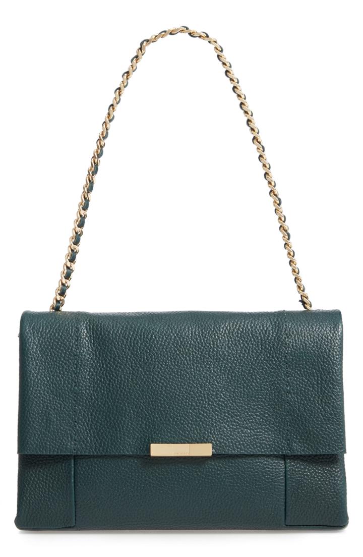 Ted Baker London Bar Leather Shoulder Bag -