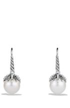Women's David Yurman 'starburst' Earrings With Pearls And Diamonds