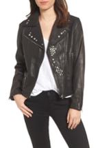 Women's True Religion Brand Jeans Studded Leather Jacket
