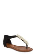 Women's Jessica Simpson Kenton Crystal Embellished Sandal .5 M - Black