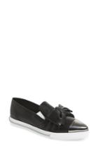 Women's Miu Miu Cap Toe Hidden Wedge Sneaker .5us / 35.5eu - Black