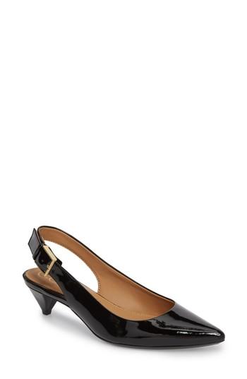 Women's Calvin Klein Lara Slingback Pump M - Black