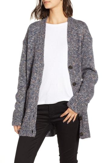 Women's J.crew Point Sur Patch Pocket Oversize Cardigan