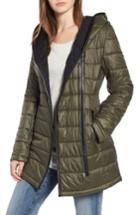 Women's Sam Edelman Asymmetric Quilted Jacket - Green