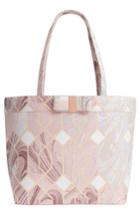 Ted Baker London Sea Of Clouds Satin Shopper -
