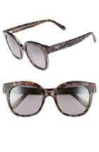 Women's Maui Jim Honey Girl 51mm Polarizedplus2 Cat Eye Sunglasses - Dove Grey/ Neutral Grey