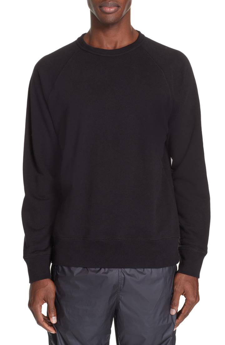 Men's Our Legacy Crew Sweatshirt Eu - Black