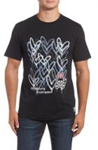 Men's Psycho Bunny Goldcrown Graphic T-shirt (m) - Blue