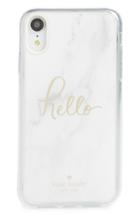 Kate Spade New York Marble Hands Free Iphone Xr Case - Grey