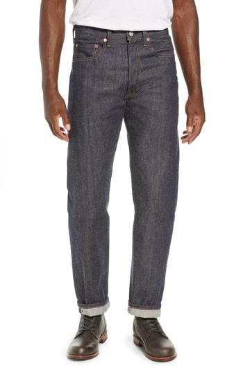 Men's Levi's 1967 501 Slim Fit Selvedge Jeans 32 - Blue