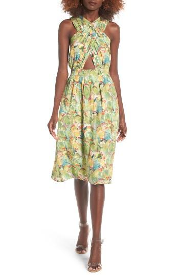 Women's Rachel Antonoff Samantha Floral Print Halter Dress