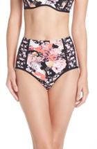 Women's Seafolly Ocean Rose High Waist Bikini Bottoms