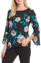 Women's Chaus Kyoto Blossoms Bell Sleeve Blouse