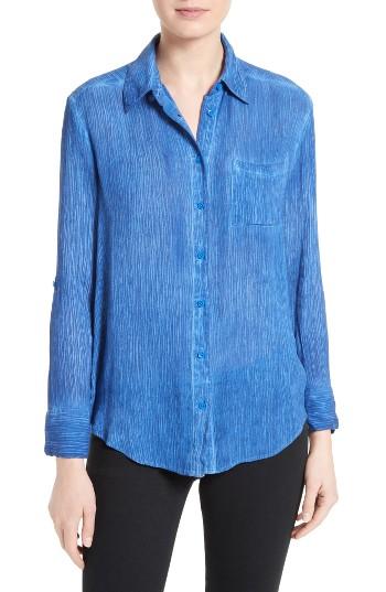 Women's Alice + Olivia Piper Crinkled Shirt