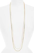 Women's Nordstrom Long Double Strand Necklace