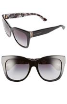 Women's Dolce & Gabbana 55mm Retro Sunglasses -