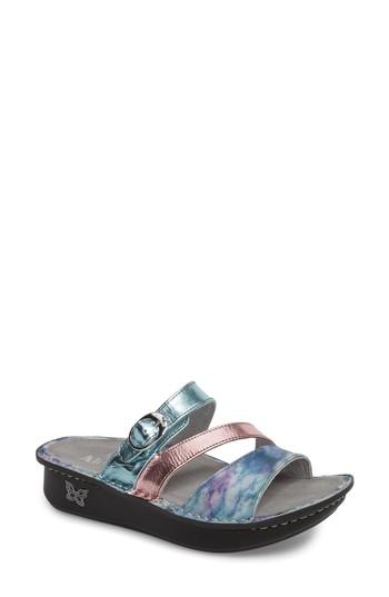 Women's Alegria 'colette' Platform Sandal -6.5us / 36eu - Purple