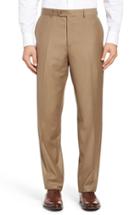 Men's Linea Naturale 'travel Genius - Hawk' Flat Front Pants - Beige