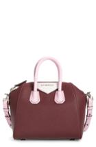 Givenchy Mini Antigona Leather Top Handle Satchel -