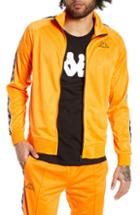 Men's Kappa Anniston Slim Fit Knit Track Jacket - Orange