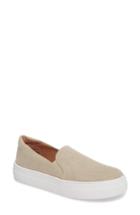 Women's Caslon Alden Slip-on Sneaker .5 M - Beige