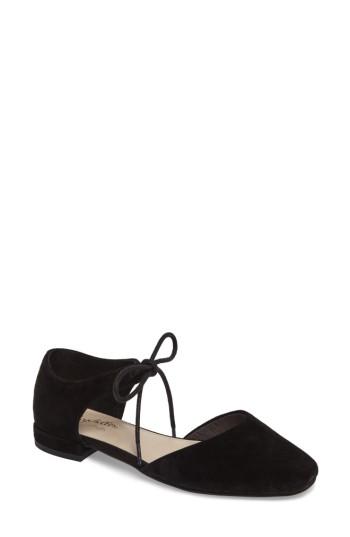Women's Seychelles Prospect Tie Front Flat M - Black