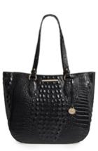 Brahmin Melbourne - Medium Lena Leather Tote - Black