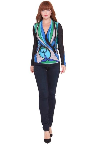 Women's Olian 'allison' Maternity Top