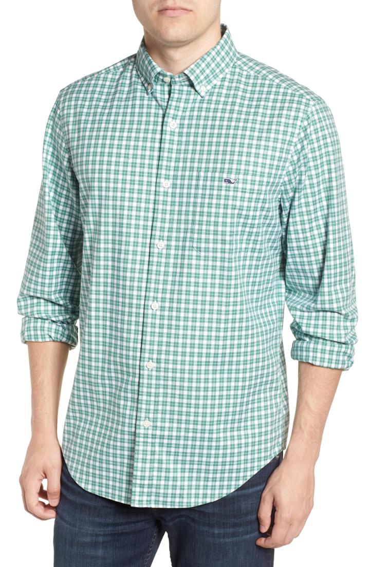 Men's Vineyard Vines Eagle Hill Classic Fit Check Sport Shirt