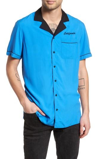 Men's The Rail Bowling Shirt - Blue
