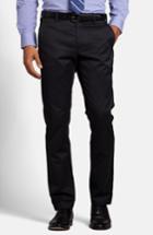 Men's Bonobos 'weekday Warriors' Non-iron Slim Fit Cotton Chinos X 30 - Black