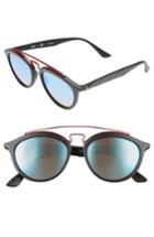 Women's Ray-ban Icons 53mm Retro Sunglasses - Black/ Blue