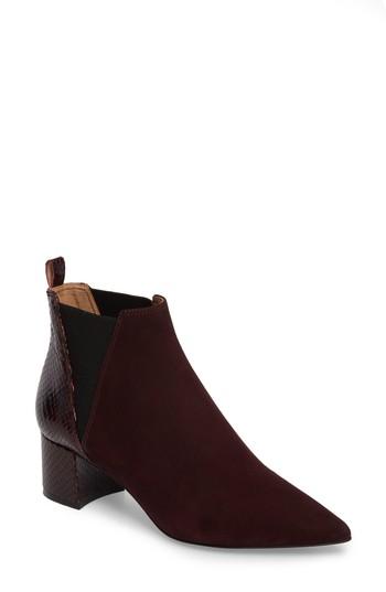 Women's Klub Nico Renita Pointy Toe Chelsea Bootie M - Purple