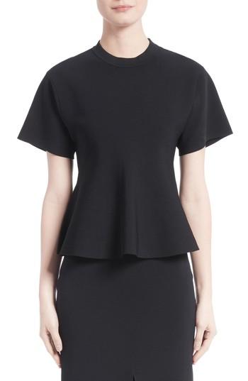 Women's Proenza Schouler Knit Flare Top - Black
