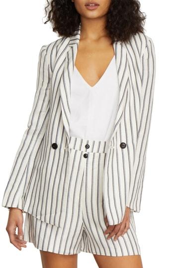 Women's Habitual Edie Double Button Blazer - Ivory