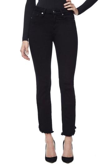 Women's Good American Good Straight High Waist Tulip Hem Jeans