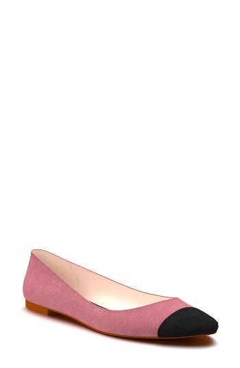 Women's Shoes Of Prey Ballet Flat A - Red