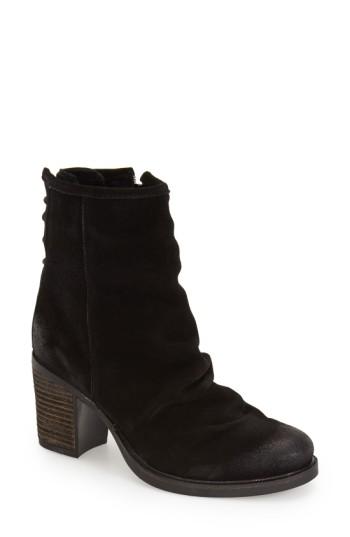 Women's Bos. & Co. 'barlow' Waterproof Suede Bootie .5-7us / 37eu - Black