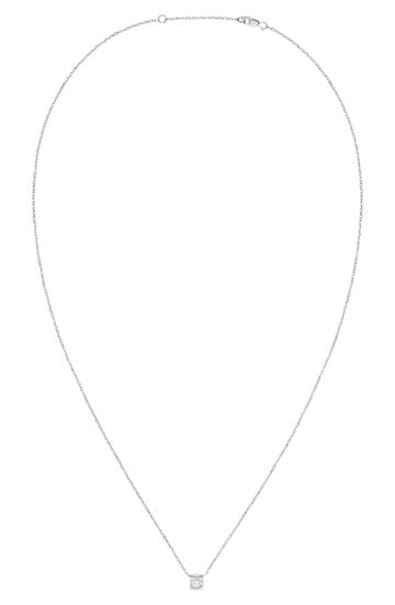 Women's Dinh Van Le Cube Diamant 18k Gold Necklace