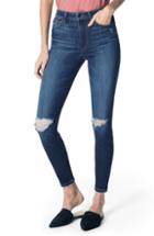 Women's Joe's Charlie Ripped High Waist Ankle Skinny Jeans - Blue