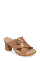 Women's Dansko Amy Slide Sandal .5-6us / 36eu M - Beige