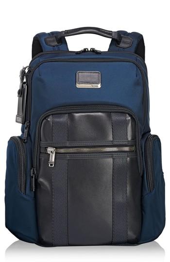 Men's Tumi Alpha Bravo - Nellis Backpack - Blue