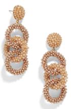 Women's Baublebar Link Beaded Drop Earrings