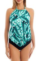 Women's Magicsuit Lanai Nicole Tankini Top - Green