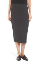 Women's Eileen Fisher Cozy Jersey Pencil Skirt - Black