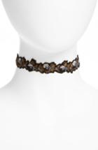 Women's Chan Luu Floral Embroidered Choker