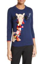 Women's Kate Spade New York Embellished Camel Sweater