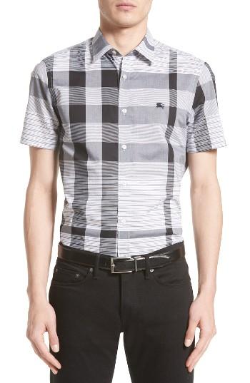 Men's Burberry Ancroft Check Sport Shirt